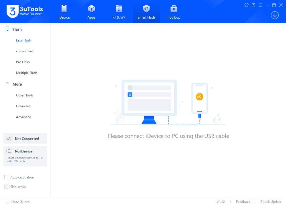 3utools interface