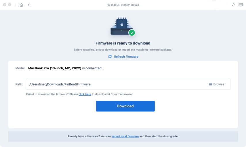 download firmware