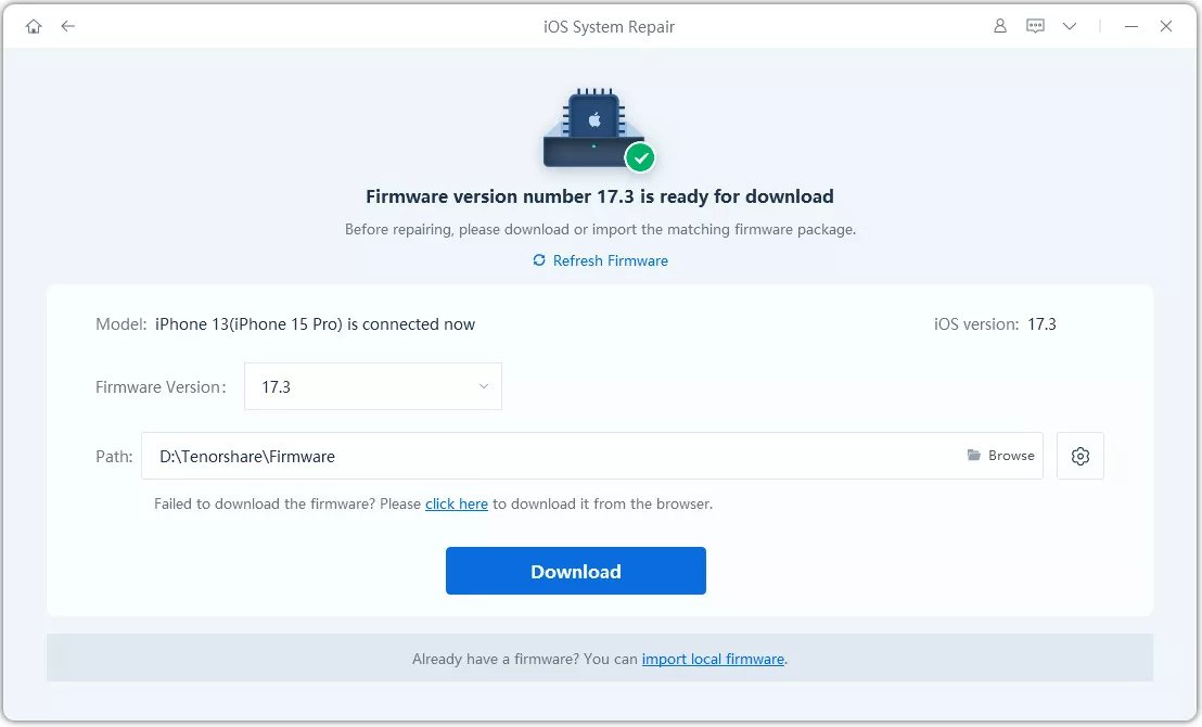 download package for support.apple.iphone/restore