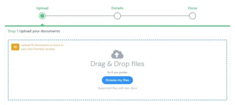 drag or drop studocu files