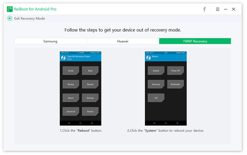 exit realme recovery mode