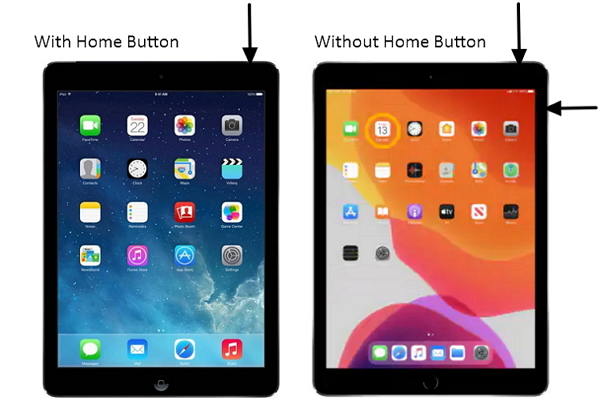 force restart ipad