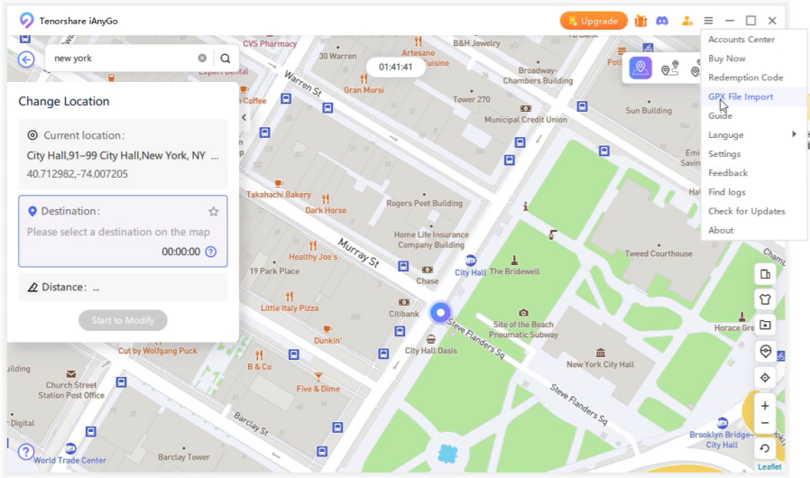ianygo gpx imported