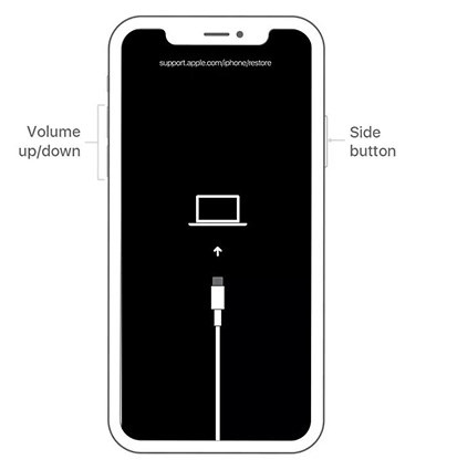 enter recovery mode to fix apple stuck on apple logo