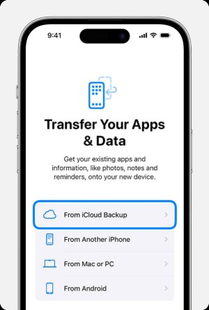 iphone restore from icloud backup
