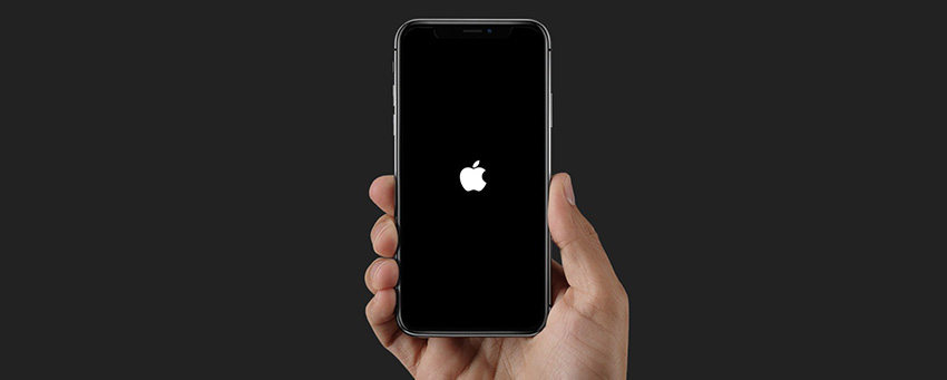 answer why is my iphone showing the apple logo but not turning on