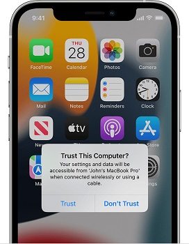 iphone trust this computer