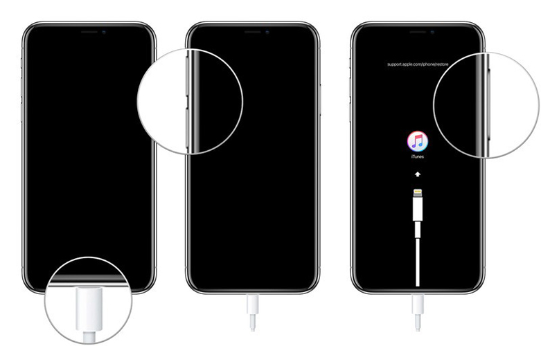 how to put iPhone 8 in recovery mode when disabled