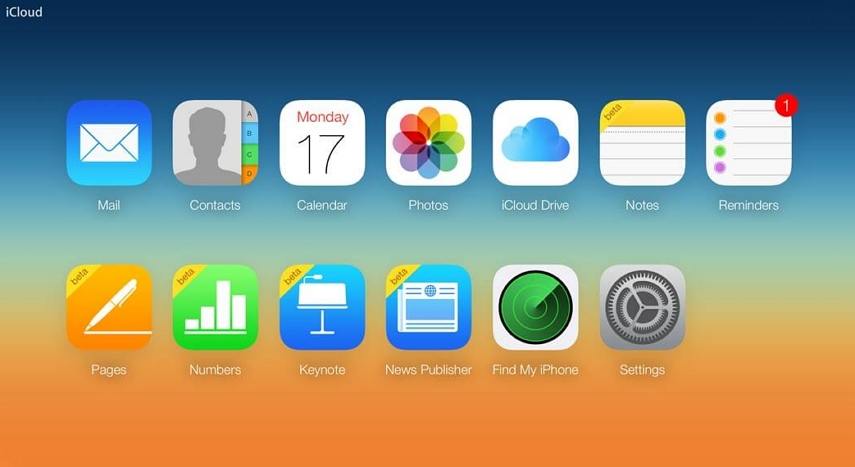 go to find my iphone