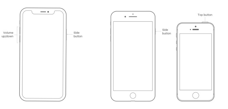 restart iPhone