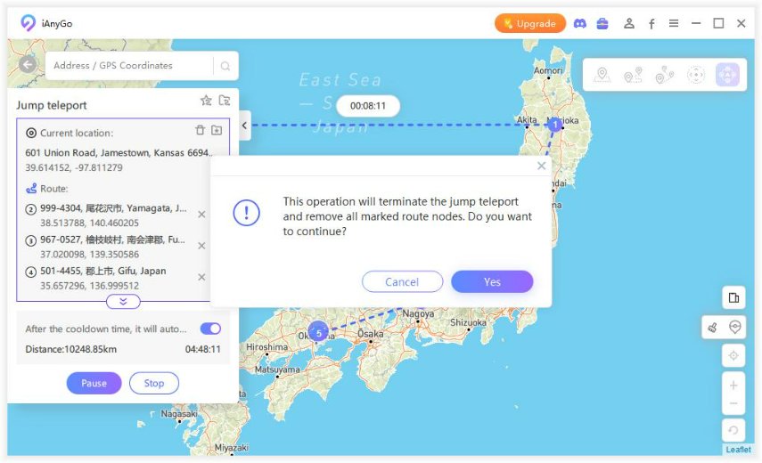 ianygo zoom in map