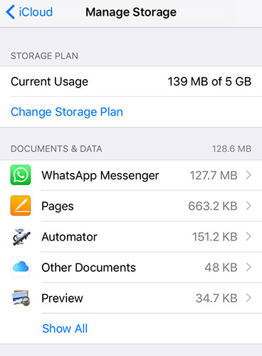 delete large apps