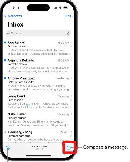 transfer photos from iphone to pc via email