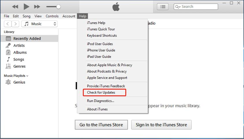 update itunes to fix ipad will not go into recovery mode