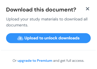 upload to unlock studocu downloads