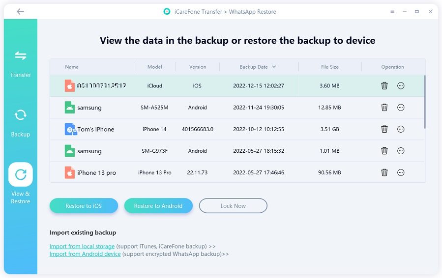 access whatsapp backup on icloud from pc finished
