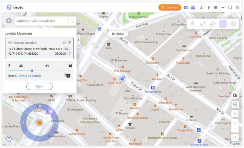 ianygo zoom in map