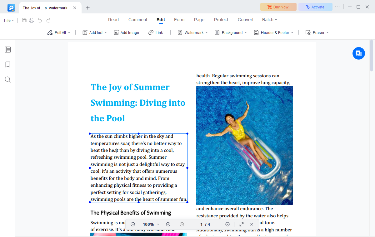 edit pdf easeus pdf editor