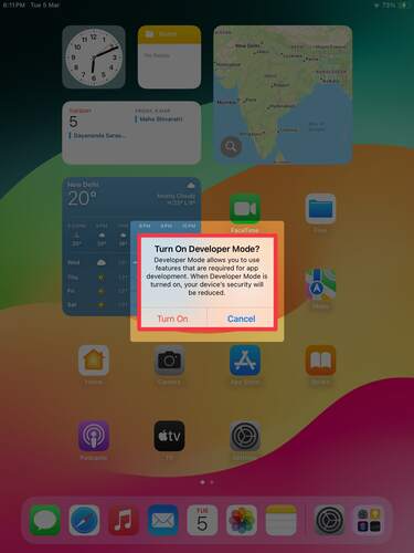 turn on xcode