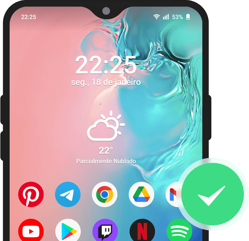 Connect Android phone to computer to start unlocking process